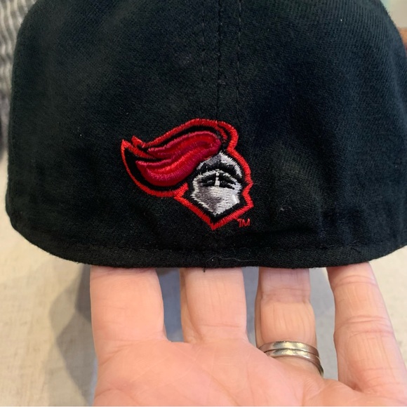 New Era Rutgers University Scarlet Knights New Jersey Collegiate Fitted Cap Hat - Picture 3 of 6